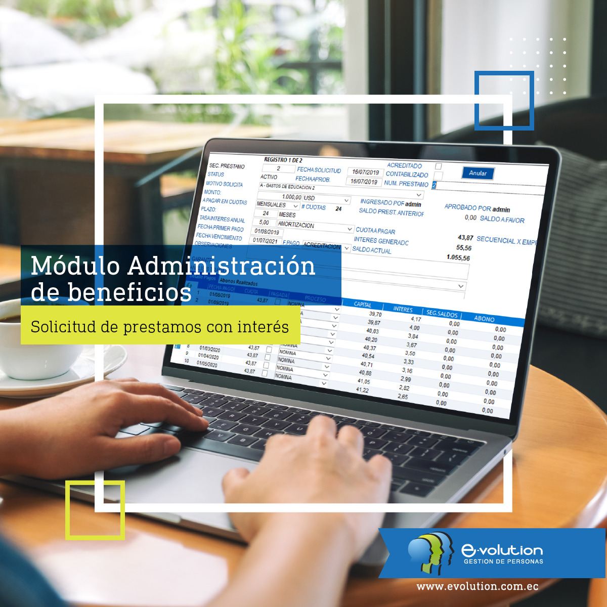administracion beneficios