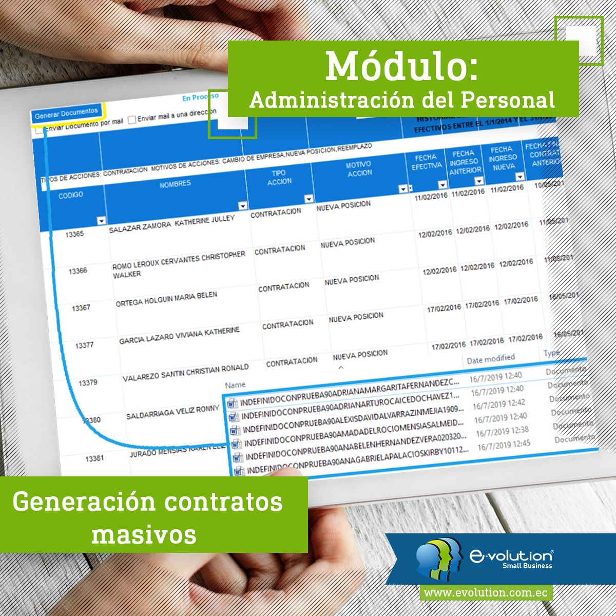 administracion personal