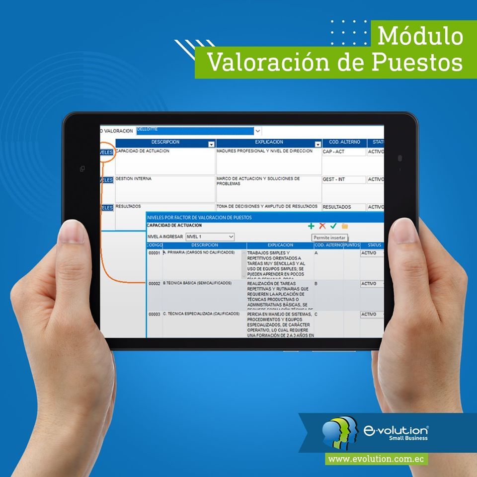 valoracion puestos